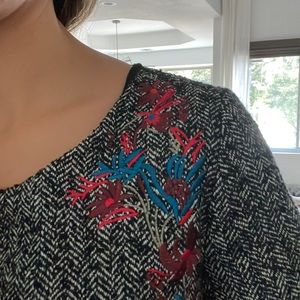 Parisian Wool Shift Dress